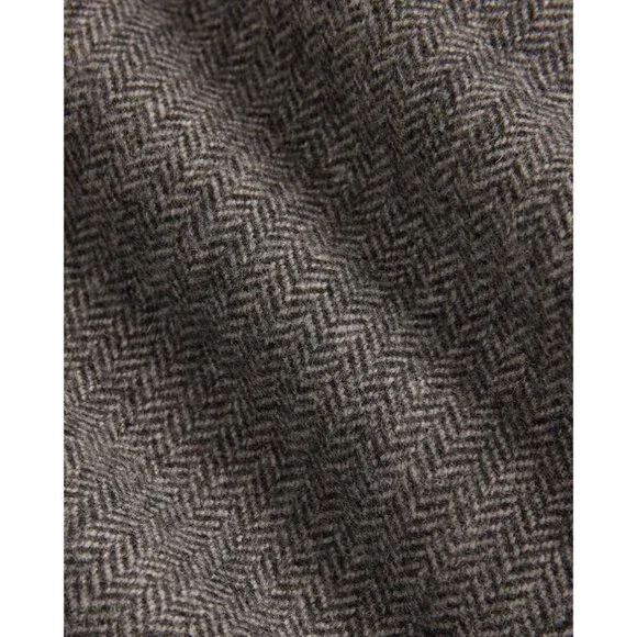 Everlane The Oversized Blazer in Wool Gray Herringbone size 10 - Picture 4 of 9